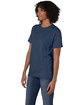 Hanes Unisex Ecosmart  T-Shirt heather navy ModelQrt