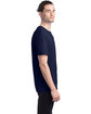 Hanes Unisex Ecosmart  T-Shirt navy ModelSide