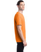 Hanes Unisex Ecosmart  T-Shirt safety orange ModelSide