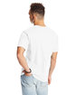 Hanes Unisex Beefy-T T-Shirt white ModelBack
