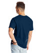 Hanes Unisex Beefy-T T-Shirt navy ModelBack