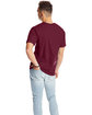 Hanes Unisex Beefy-T T-Shirt maroon ModelBack