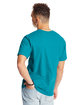 Hanes Unisex Beefy-T T-Shirt teal ModelBack