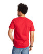 Hanes Unisex Beefy-T T-Shirt deep red ModelBack