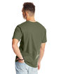 Hanes Unisex Beefy-T T-Shirt fatigue green ModelBack