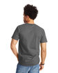 Hanes Unisex Beefy-T T-Shirt smoke gray ModelBack