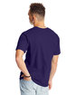 Hanes Unisex Beefy-T T-Shirt grape smash ModelBack