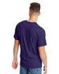 Hanes Unisex Beefy-T T-Shirt grape smash hthr ModelBack