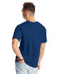 Hanes Unisex Beefy-T T-Shirt regal navy ModelBack