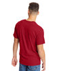 Hanes Unisex Beefy-T T-Shirt red pepper hthr ModelBack