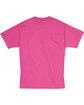 Hanes Unisex Beefy-T T-Shirt wow pink FlatBack