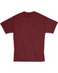 Hanes Unisex Beefy-T T-Shirt cardinal FlatBack