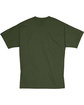 Hanes Unisex Beefy-T T-Shirt fatigue green FlatBack