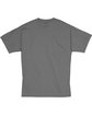 Hanes Unisex Beefy-T T-Shirt smoke gray FlatBack