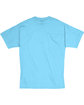 Hanes Unisex Beefy-T T-Shirt blue horizon FlatBack