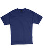Hanes Unisex Beefy-T T-Shirt navy FlatFront