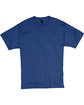 Hanes Unisex Beefy-T T-Shirt deep royal FlatFront