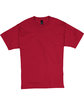 Hanes Unisex Beefy-T T-Shirt deep red FlatFront