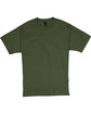 Hanes Unisex Beefy-T T-Shirt fatigue green FlatFront