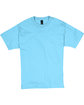 Hanes Unisex Beefy-T T-Shirt blue horizon FlatFront