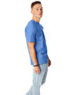 Hanes Unisex Beefy-T T-Shirt carolina blue ModelSide