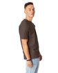 Hanes Unisex Beefy-T T-Shirt heather brown ModelSide