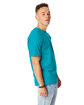 Hanes Unisex Beefy-T T-Shirt teal ModelSide