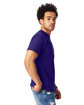 Hanes Unisex Beefy-T T-Shirt purple ModelSide