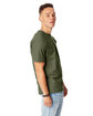Hanes Unisex Beefy-T T-Shirt fatigue green ModelSide