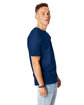 Hanes Unisex Beefy-T T-Shirt regal navy ModelSide