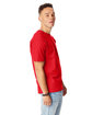 Hanes Unisex Beefy-T T-Shirt athletic red ModelSide