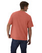 Hanes Unisex Retro Beefy T-Shirt picante pink ModelBack