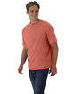 Hanes Unisex Retro Beefy T-Shirt picante pink ModelQrt