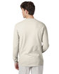 Hanes Adult Long-Sleeve Beefy-T natural ModelBack