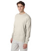 Hanes Adult Long-Sleeve Beefy-T natural ModelQrt