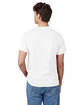 Hanes Men's Authentic-T T-Shirt white ModelBack