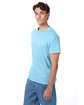 Hanes Men's Authentic-T T-Shirt aquatic blue ModelQrt