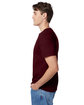Hanes Men's Authentic-T T-Shirt maroon ModelSide