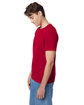 Hanes Men's Authentic-T T-Shirt deep red ModelSide