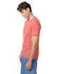 Hanes Men's Authentic-T T-Shirt charisma coral ModelSide