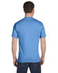 Hanes Adult Essential Short Sleeve T-Shirt aquatic blue ModelBack