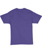 Hanes Adult Essential Short Sleeve T-Shirt purple FlatBack