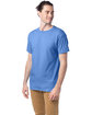 Hanes Adult Essential Short Sleeve T-Shirt carolina blue ModelQrt
