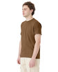 Hanes Adult Essential Short Sleeve T-Shirt coyote brown ModelQrt