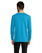 Hanes Men's ComfortSoft Long-Sleeve T-Shirt teal ModelBack