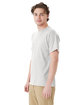 Hanes Unisex Essential Pocket T-Shirt ash ModelQrt