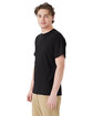 Hanes Unisex Essential Pocket T-Shirt black ModelQrt