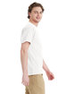 Hanes Unisex Essential Pocket T-Shirt white ModelSide