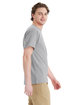 Hanes Unisex Essential Pocket T-Shirt light steel ModelSide