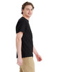 Hanes Unisex Essential Pocket T-Shirt black ModelSide